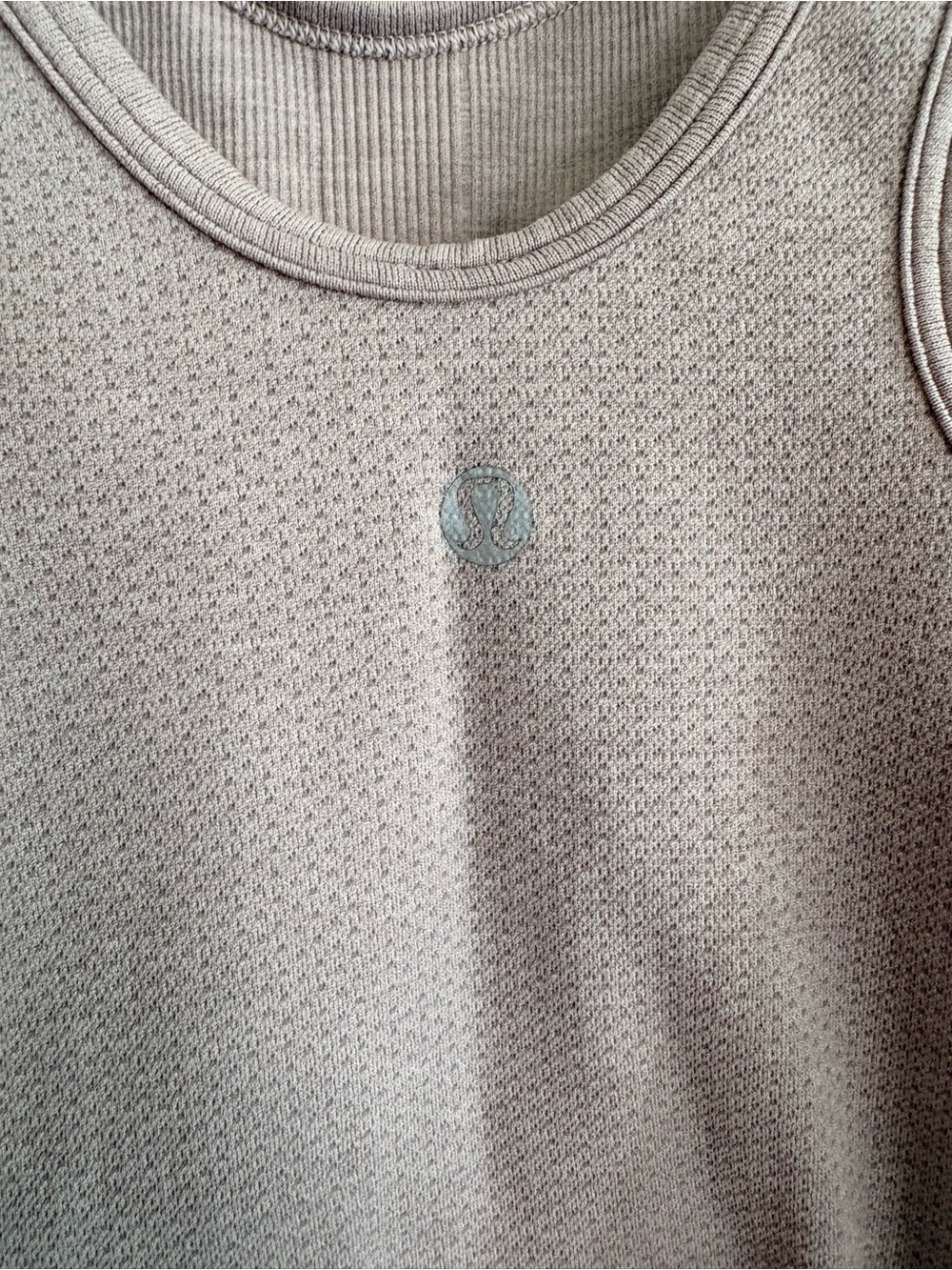 lululemon athletica Grey Ribbed Racerback Tank - Picture 3 of 5